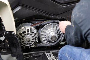 Polaris ACE 500 Performance CVT Drive Belt - Rough Country - High-temperature Polychloroprene and Aramid Fiber Reinforcement - '17-'19